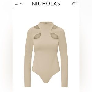 Nicholas the label filipa bodysuit - new with imperfections